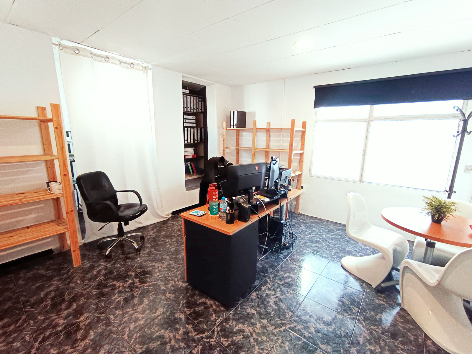 Aerial view of Murcia Production Service main production office complex, Murcia Spain