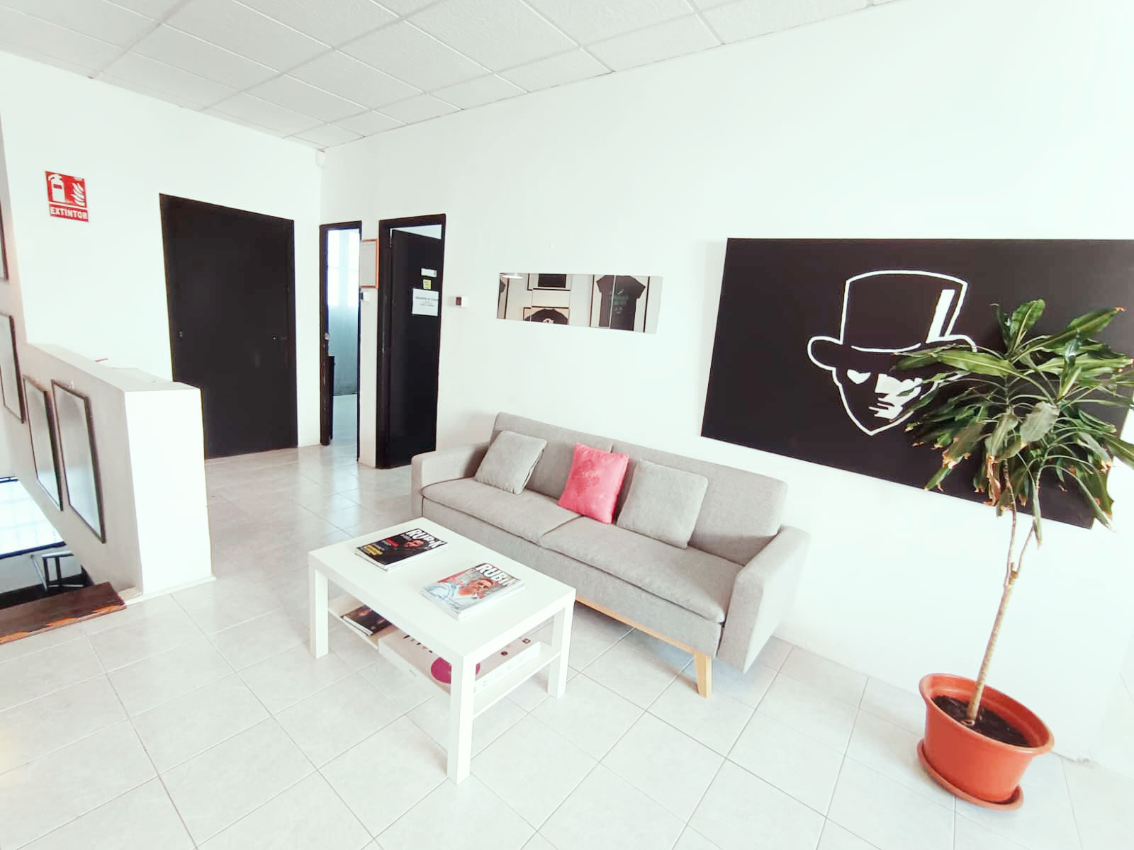 Wardrobe and costume department space at Murcia Production Service offices