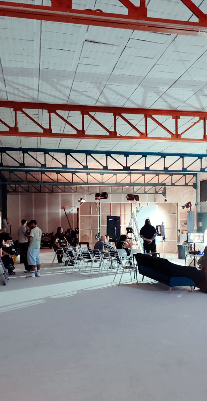 Interior detail of Murcia Production Service production facility — on-location infrastructure